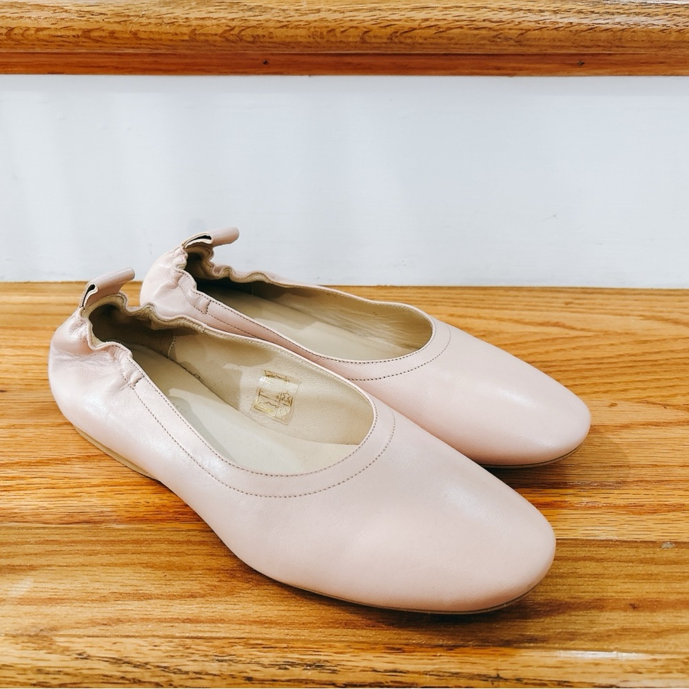 NWOT Everlane Italian Leather Blush Pink Ballet Flats